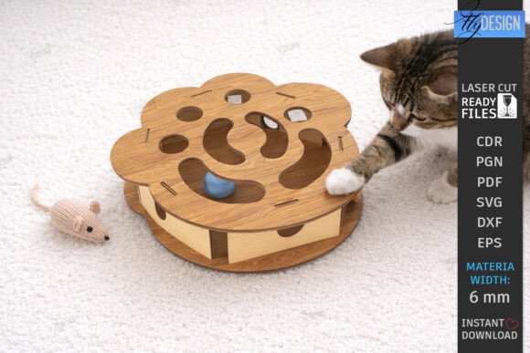 Cat Toy Maze Laser Cut Pet Ball Games: A Brand Designer’s Review for Local Business Branding