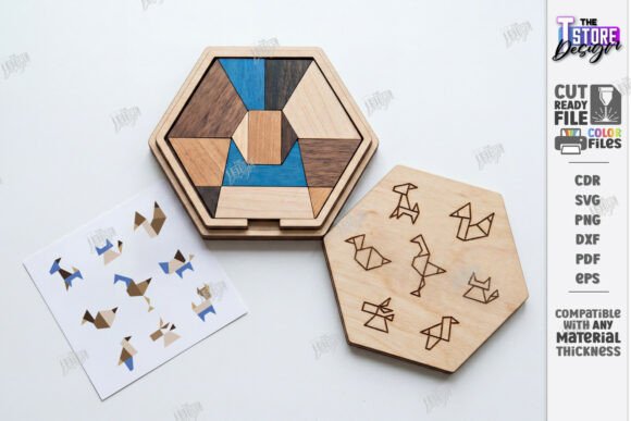 Geometric Tangram Puzzle Laser Cut CNC: A Designer’s Review for Real Client Projects