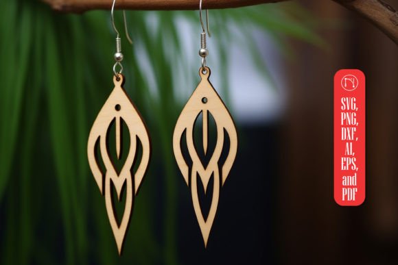 Geometric Wooden Earring Template SVG: A Designer’s Honest Review for Real-World Embroidery Use