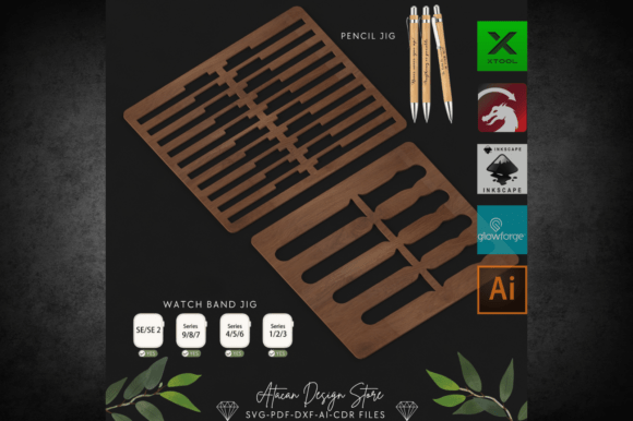 Laser Cut Pen Watch Band Jigs: Elevating Local Branding with Precision Laser Design