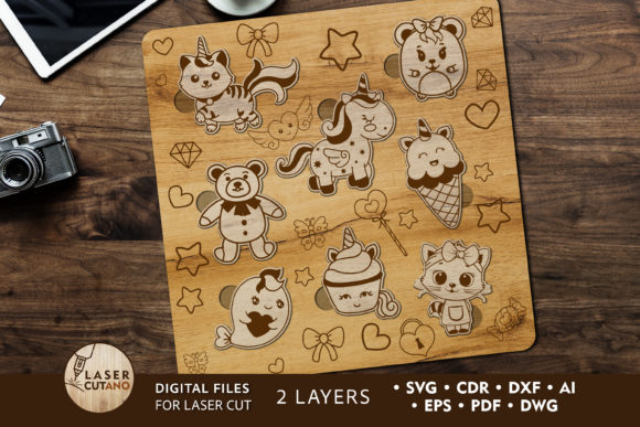 Laser-Cut Puzzles Bring Playful Charm to Design Projects