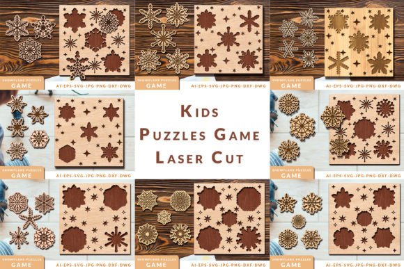 Laser Cut Puzzles for Kids: A Design Asset for Marketing Magic