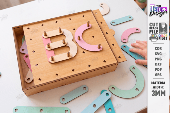 Montessori Alphabet Peg Board Laser Cut: A Designer’s Review for Toys & Creative Projects